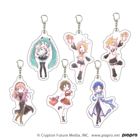 『ピアプロキャラクターズ』 アクリルキーホルダー 03/誕生日ver. BOX(全6種)(グラフアート)