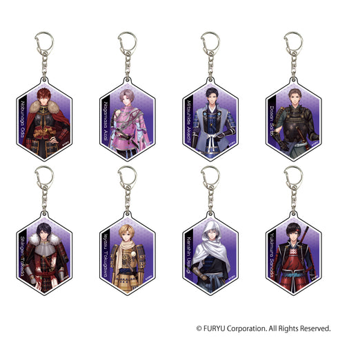 『恋愛戦国ロマネスク~影武者姫は運命をあやなす~』アクリルキーホルダー 01/BOX(全8種)