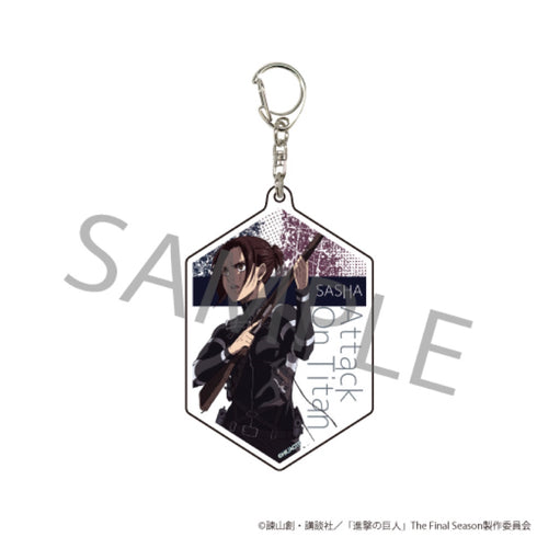 「進撃の巨人」The Final Season アクリルキーホルダー サシャ