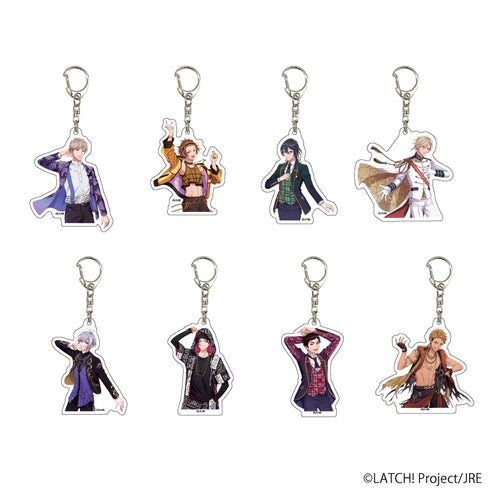 『STATION IDOL LATCH!』アクリルキーホルダー 01/BOX (全8種)