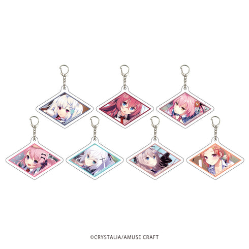 『白刃きらめく恋しらべ&紅月ゆれる恋あかり』アクリルキーホルダー 01/BOX(全7種)(公式イラスト)