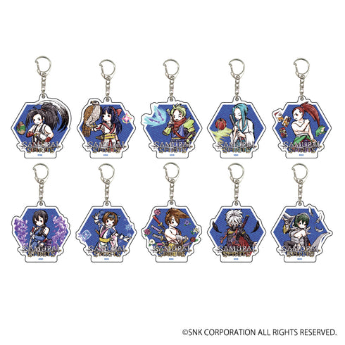 『SAMURAI SPIRITS』アクリルキーホルダー 01/BOX(全10種)(グラフアート)