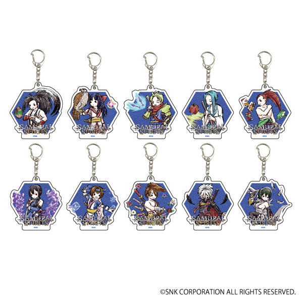 『SAMURAI SPIRITS』アクリルキーホルダー 01/BOX(全10種)(グラフアート)