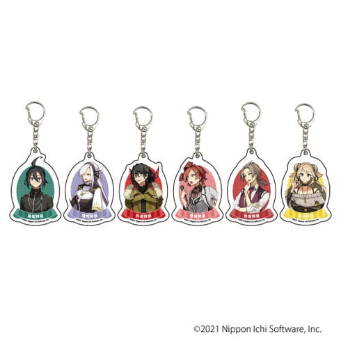 "Detective Extermination" Acrylic Keychain 01 / (Set of 6) BOX