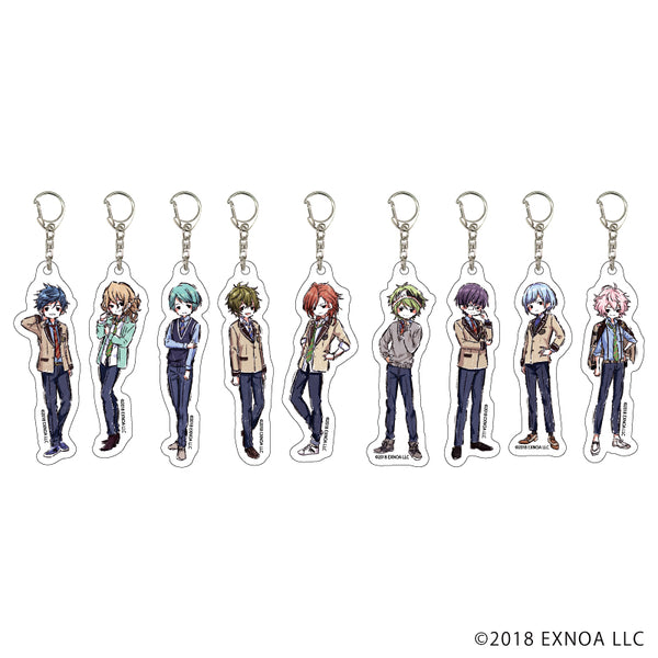 『ウインドボーイズ!』アクリルキーホルダー 02/BOX(全9種) B(グラフアート)