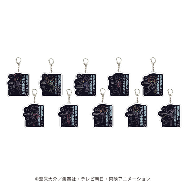 『ワールドトリガー』アクリルキーホルダー 11/BOX(全10種)(ネオンサインアート)