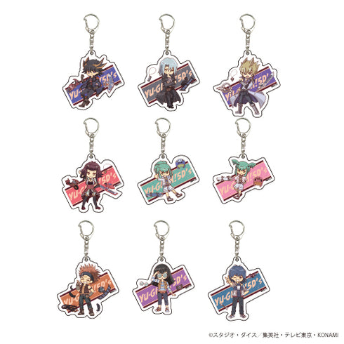 『遊☆戯☆王5D's』アクリルキーホルダー 01/BOX (全9種)(レトロアート)