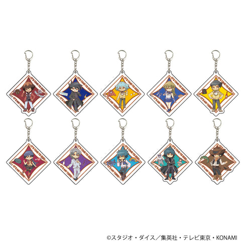 『遊☆戯☆王デュエルモンスターズGX』アクリルキーホルダー 03/BOX(全10種)(レトロアート)