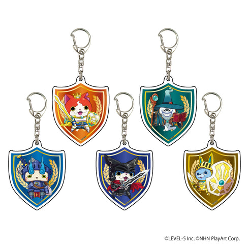『妖怪ウォッチ ぷにぷに』アクリルキーホルダー 07/ニャーサー王ver. BOX(全5種)