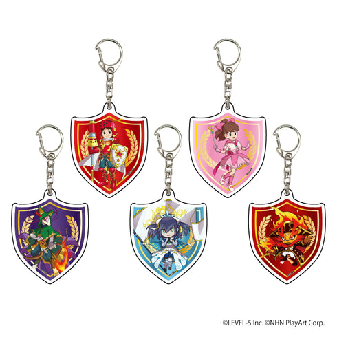 『妖怪ウォッチ ぷにぷに』アクリルキーホルダー 08/ニャーサー王ver. BOX(全5種)