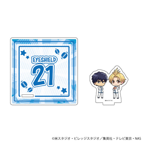 『アイシールド21』アクリルコースタースタンド 03/進清十郎&桜庭春人(ミニキャラ)