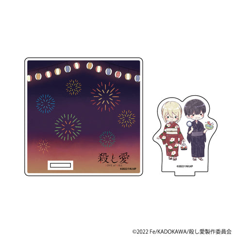 『殺し愛』アクリルコースタースタンド 01/シャトー&リャンハ 夏ver.(グラフアート)