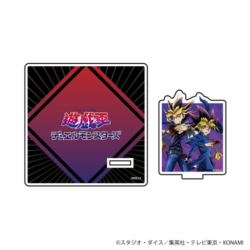 『遊☆戯☆王デュエルモンスターズ』アクリルコースタースタンド 01/武藤遊戯&闇遊戯(描き下ろし)