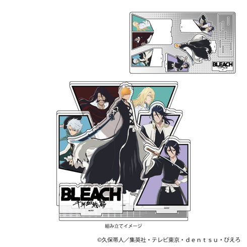 『BLEACH 千年血戦篇』プレミアム アクリルジオラマプレート 02/集合デザイン 戦闘ver.(描き下ろし)
