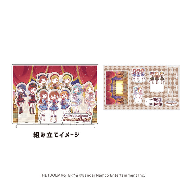 『アイドルマスター ミリオンライブ!』プレミアム アクリルジオラマプレート 01/第1弾デザイン(グラフアート)