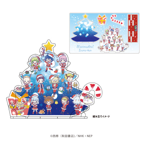 『魔入りました!入間くん』プレミアム アクリルジオラマプレート 02/集合デザイン クリスマスver.(グラフアートイラスト)