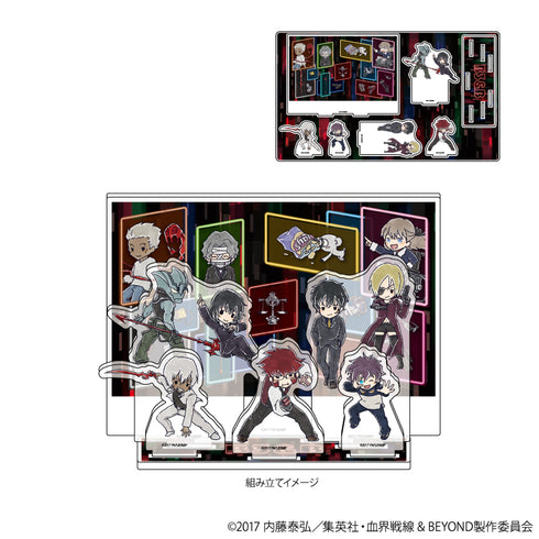 『血界戦線 & BEYOND』プレミアム アクリルジオラマプレート 01/集合デザイン(グラフアートイラスト)