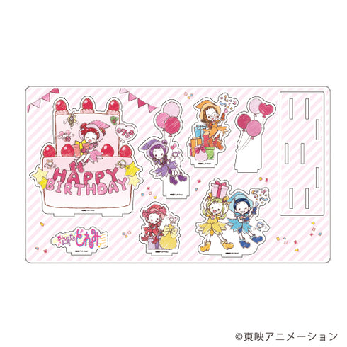 『おジャ魔女どれみ』プレミアム アクリルジオラマプレート 02/一枚絵デザイン どれみお祝いver. (グラフアート)