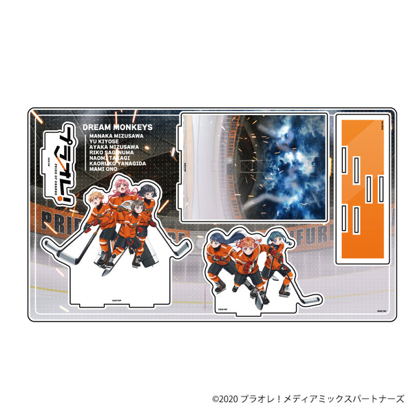 『プラオレ!~PRIDE OF ORANGE~』プレミアム アクリルジオラマプレート 01/キーヴィジュアルデザイン