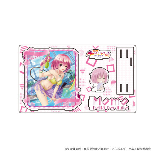 『To LOVEる-とらぶる-ダークネス』プレミアム アクリルジオラマプレート 01 / モモ・ベリア・デビルーク