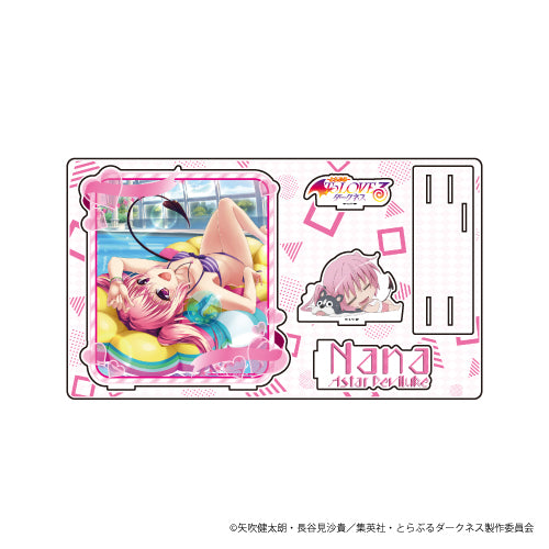 『To LOVEる-とらぶる-ダークネス』プレミアム アクリルジオラマプレート 06 / ナナ・アスタ・デビルーク