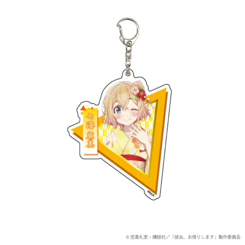 「彼女、お借りします」デカアクリルキーホルダー06/七海 麻美 着物ver.