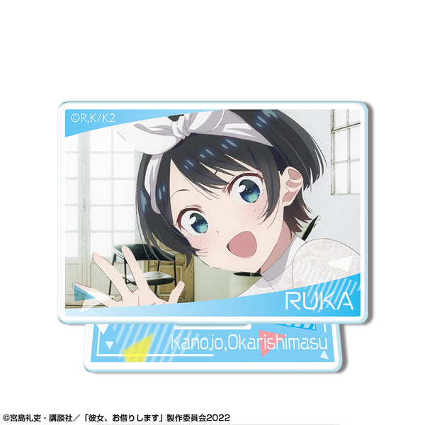 『彼女、お借りします』ミニアクリルスタンド デザイン19(更科瑠夏/G)