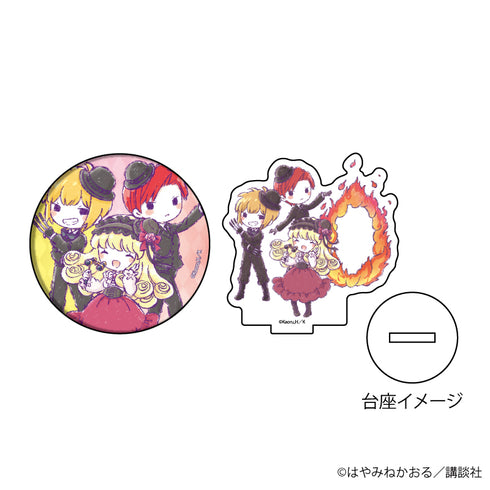 《怪盜女王》壓克力迷你立牌&徽章組 06/艾莉諾、格爾布與羅特(圖像藝術)