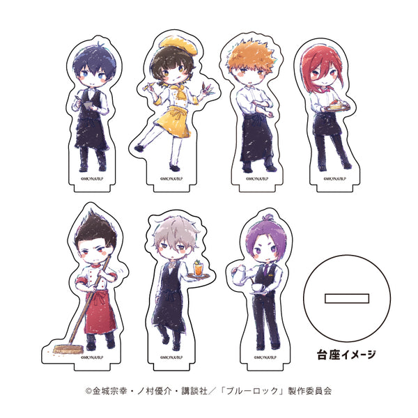 《藍鎖》壓克力迷你立牌 02/咖啡廳版 BOX(全7種)(Graph Art)