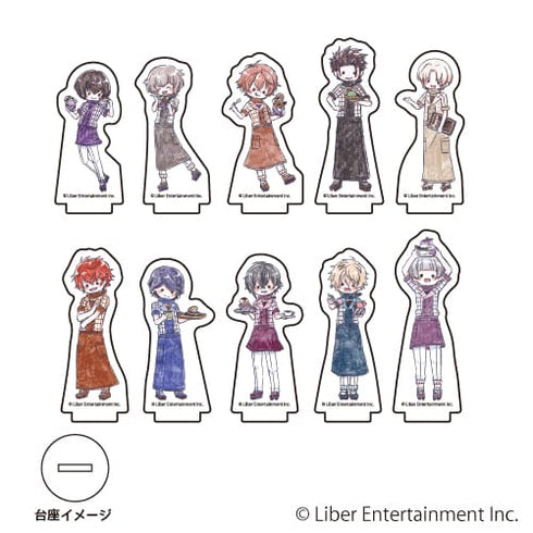 『アイ★チュウ Étoile Stage』アクリルぷちスタンド 14 / アイスver.(全10種)(グラフアート) BOX