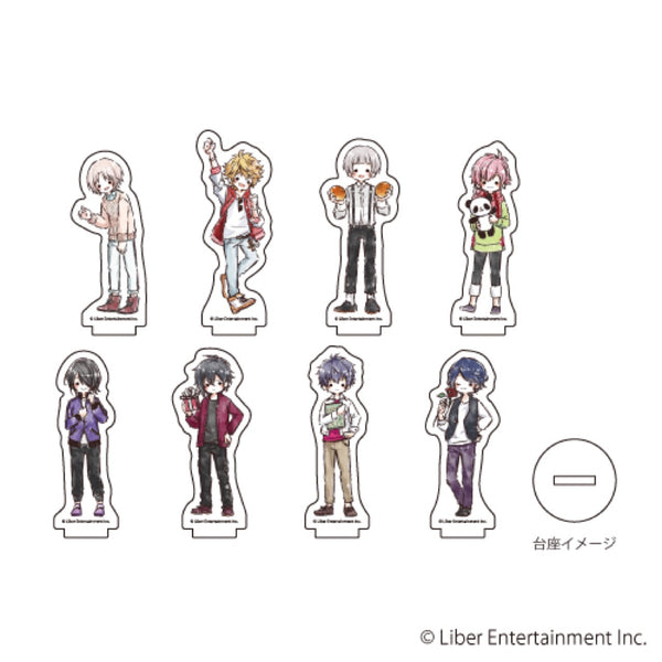 『アイ★チュウ Étoile Stage』アクリルぷちスタンド 15/誕生日ver.BOX(全8種)(グラフアート)