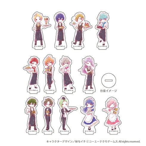 『アンジェリーク ルミナライズ』アクリルぷちスタンド 01/カフェver. BOX (全13種)(グラフアート)