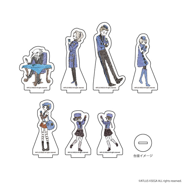 『ペルソナシリーズ ベルベットルーム』アクリルぷちスタンド 01/BOX(全7種)(グラフアート)
