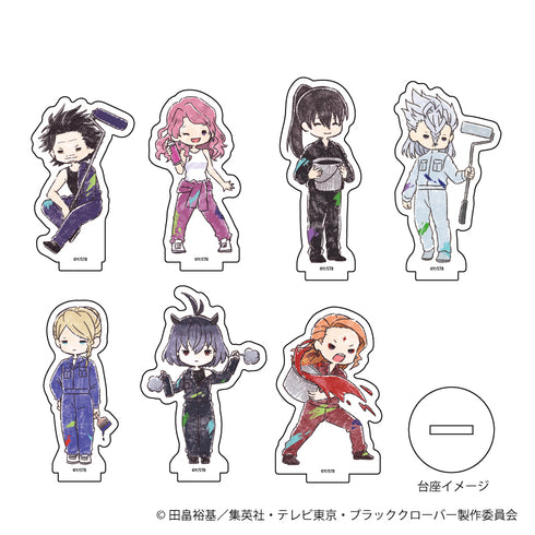 『ブラッククローバー』アクリルぷちスタンド 04/つなぎver. BOX(全7種)(グラフアート)