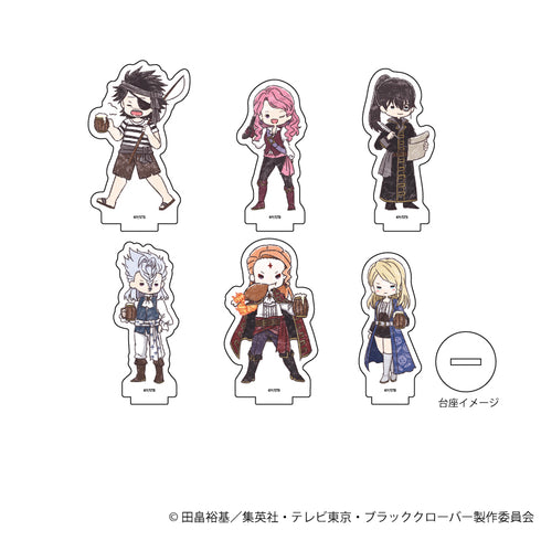 『ブラッククローバー』アクリルぷちスタンド 06/パイレーツver. BOX(全6種)(グラフアート)