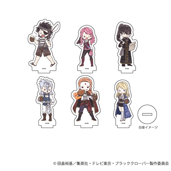 『ブラッククローバー』アクリルぷちスタンド 06/パイレーツver. BOX(全6種)(グラフアート)