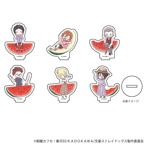 『文豪ストレイドッグス』アクリルぷちスタンド 08/スイカver. BOX(全6種)(グラフアート)