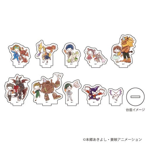 『デジモンテイマーズ』アクリルぷちスタンド 01 / お祝いver. (全10種) (グラフアート) BOX
