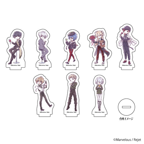 『ファビュラスナイト』アクリルぷちスタンド 02/BOX(全8種)(グラフアート)