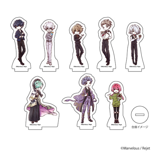 『ファビュラスナイト』アクリルぷちスタンド 04/カフェver. BOX(全8種)(グラフアート)