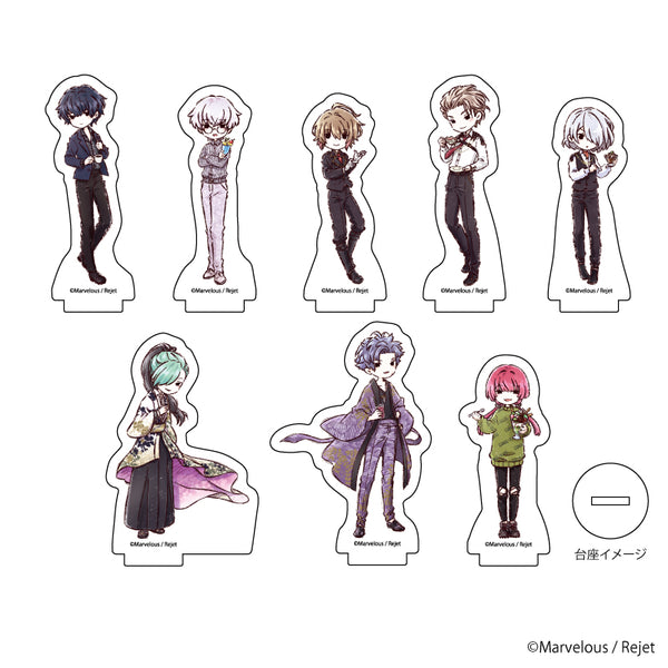 『ファビュラスナイト』アクリルぷちスタンド 04/カフェver. BOX(全8種)(グラフアート)