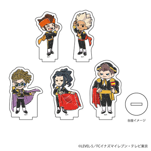 『イナズマイレブン オリオンの刻印』アクリルぷちスタンド 06/ワールドツアーver. BOX(全5種)(グラフアート)