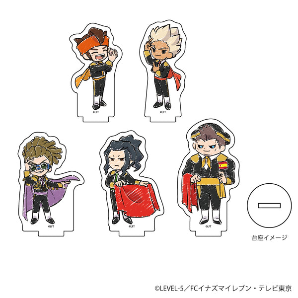 『イナズマイレブン オリオンの刻印』アクリルぷちスタンド 06/ワールドツアーver. BOX(全5種)(グラフアート)