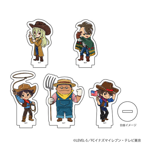 『イナズマイレブン オリオンの刻印』アクリルぷちスタンド 07/ワールドツアーver. BOX(全5種)(グラフアート)