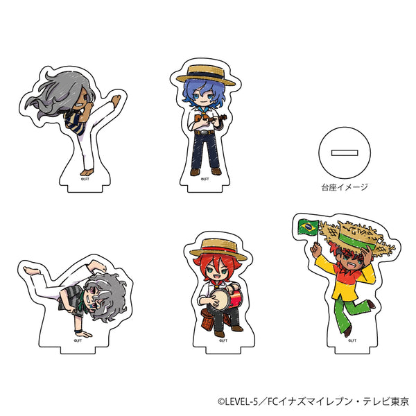 『イナズマイレブン オリオンの刻印』アクリルぷちスタンド 08/ワールドツアーver. BOX (全5種)(グラフアート)