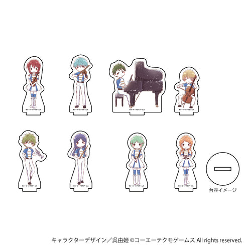 『金色のコルダ2&100万人の金色のコルダ』アクリルぷちスタンド 01/マーチング衣装ver. BOX(全8種)(グラフアート)