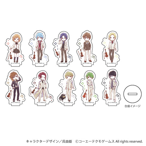『金色のコルダ3&金色のコルダ4』アクリルぷちスタンド 01/BOX(全10種)(グラフアート)