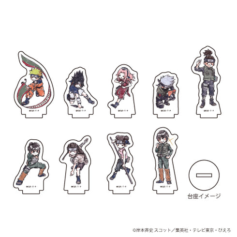 『NARUTO-ナルト-』アクリルぷちスタンド 01/BOX (全9種)(グラフアート)