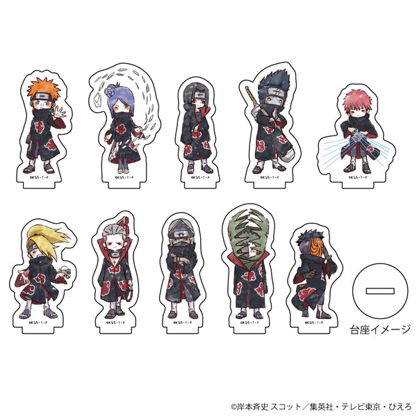 『NARUTO-ナルト- 疾風伝』アクリルぷちスタンド 02/BOX(全10種)(グラフアート)
