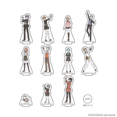 『ペルソナ3 ポータブル』アクリルぷちスタンド 01/BOX(全11種)(グラフアート)